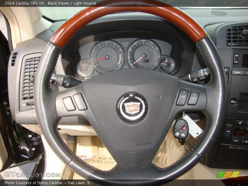 Black Raven / Light Neutral 2004 Cadillac SRX V6