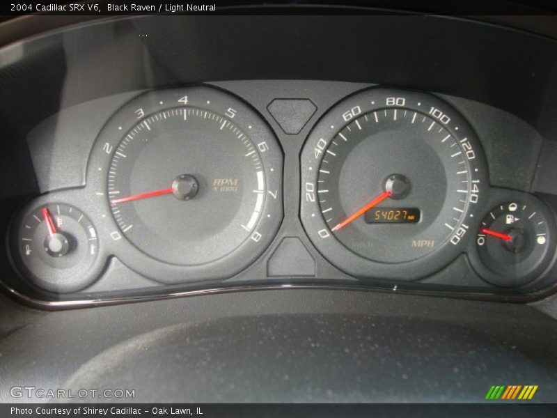 Black Raven / Light Neutral 2004 Cadillac SRX V6