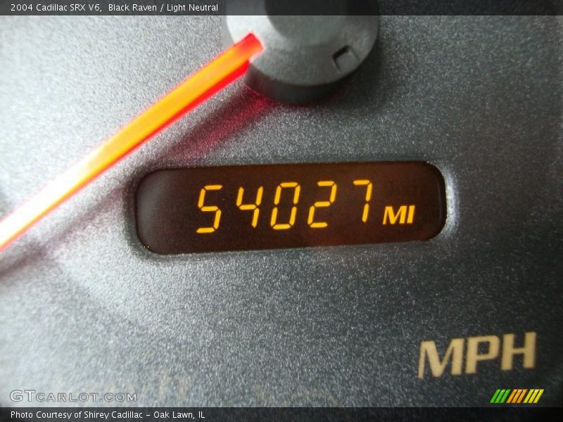 Black Raven / Light Neutral 2004 Cadillac SRX V6