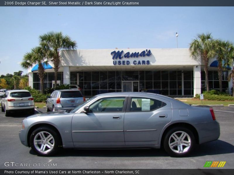 Silver Steel Metallic / Dark Slate Gray/Light Graystone 2006 Dodge Charger SE