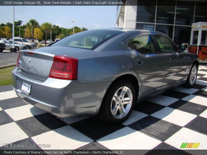 Silver Steel Metallic / Dark Slate Gray/Light Graystone 2006 Dodge Charger SE