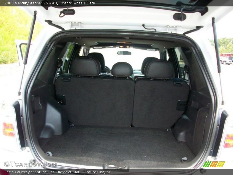 Oxford White / Black 2008 Mercury Mariner V6 4WD
