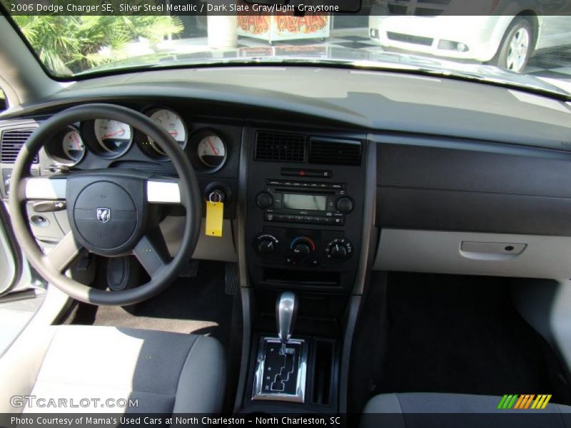 Silver Steel Metallic / Dark Slate Gray/Light Graystone 2006 Dodge Charger SE