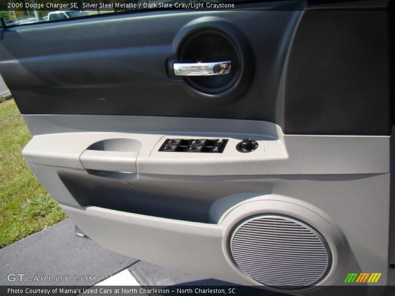 Silver Steel Metallic / Dark Slate Gray/Light Graystone 2006 Dodge Charger SE