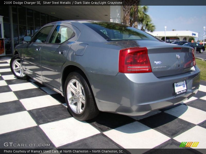 Silver Steel Metallic / Dark Slate Gray/Light Graystone 2006 Dodge Charger SE