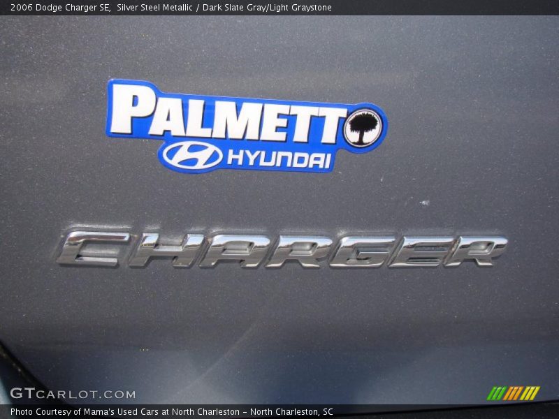 Silver Steel Metallic / Dark Slate Gray/Light Graystone 2006 Dodge Charger SE