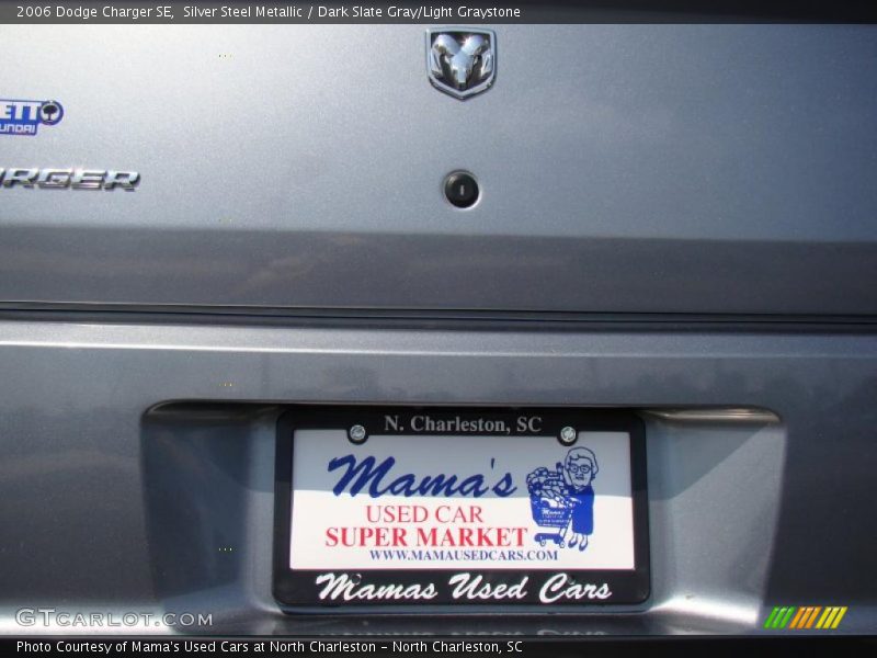 Silver Steel Metallic / Dark Slate Gray/Light Graystone 2006 Dodge Charger SE