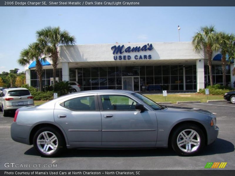 Silver Steel Metallic / Dark Slate Gray/Light Graystone 2006 Dodge Charger SE