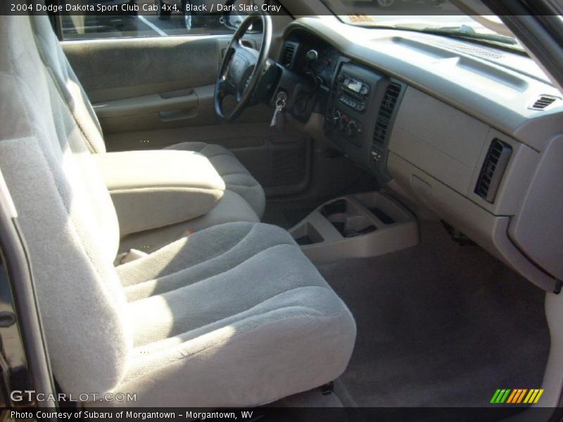 Black / Dark Slate Gray 2004 Dodge Dakota Sport Club Cab 4x4