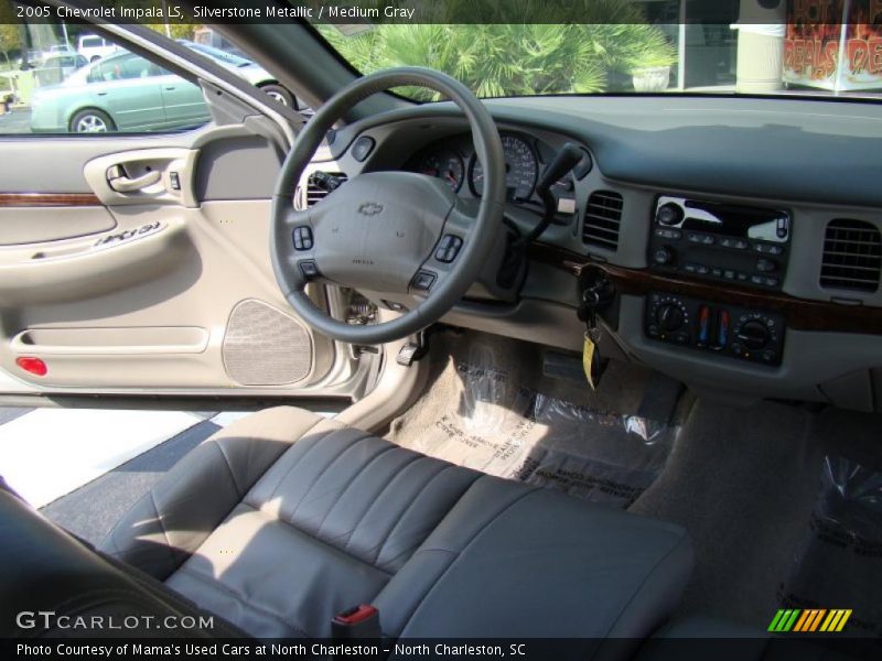 Silverstone Metallic / Medium Gray 2005 Chevrolet Impala LS