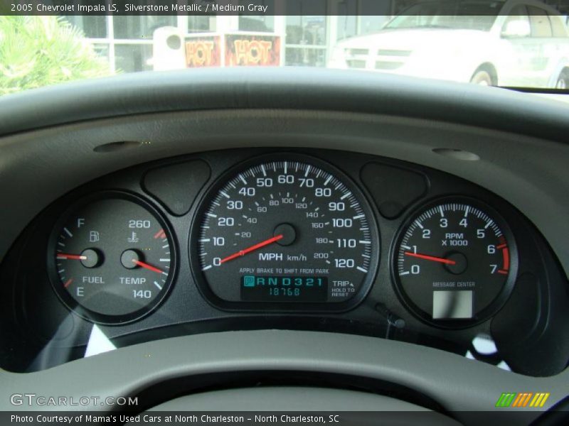 Silverstone Metallic / Medium Gray 2005 Chevrolet Impala LS