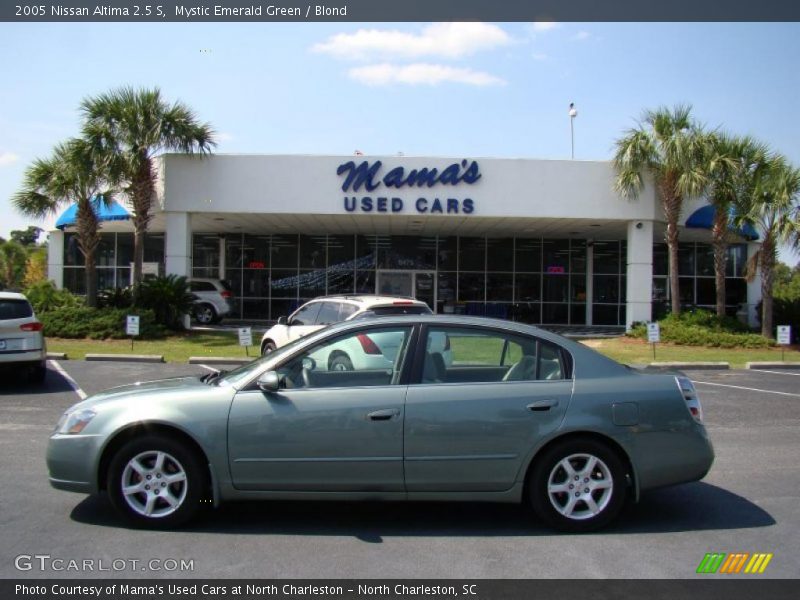 Mystic Emerald Green / Blond 2005 Nissan Altima 2.5 S