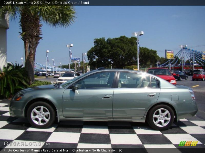 Mystic Emerald Green / Blond 2005 Nissan Altima 2.5 S