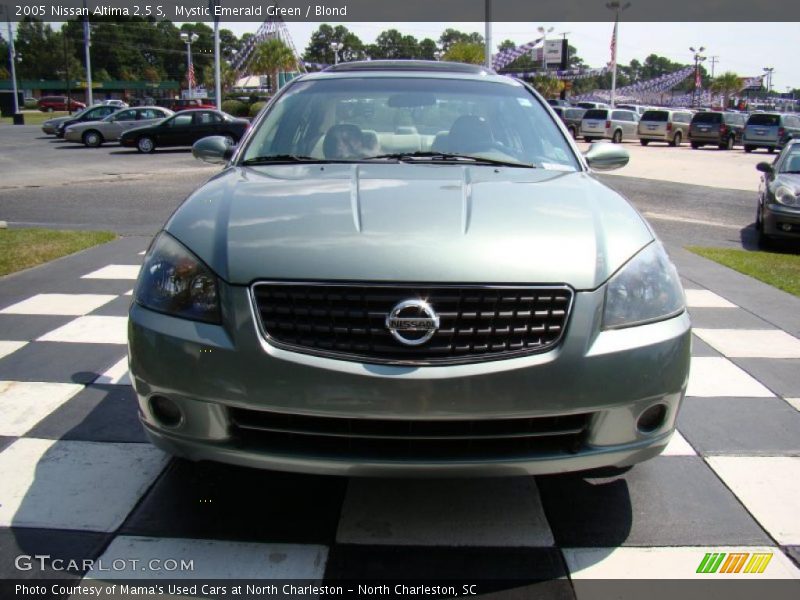 Mystic Emerald Green / Blond 2005 Nissan Altima 2.5 S