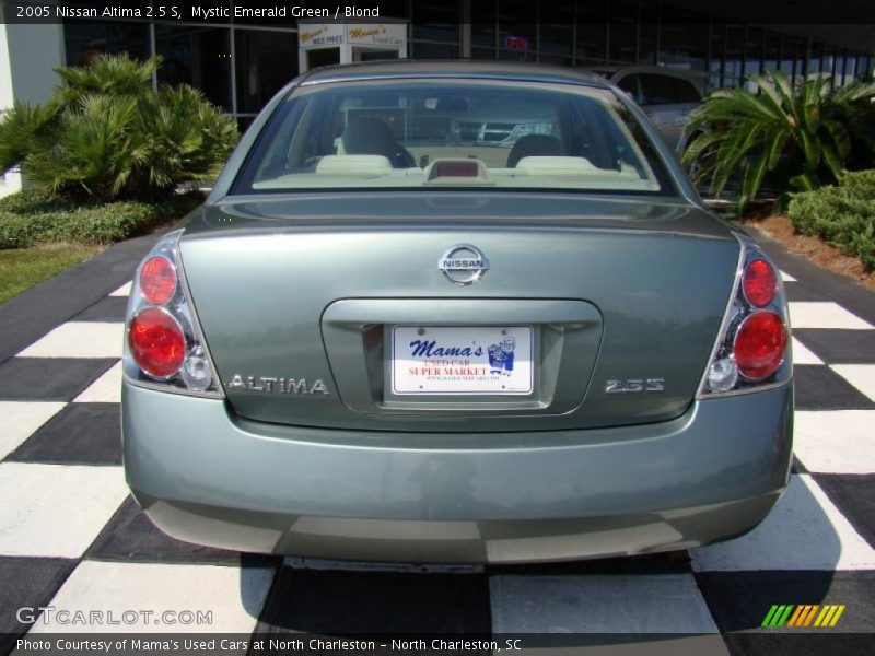Mystic Emerald Green / Blond 2005 Nissan Altima 2.5 S