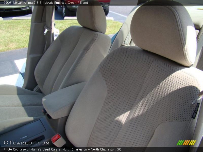 Mystic Emerald Green / Blond 2005 Nissan Altima 2.5 S