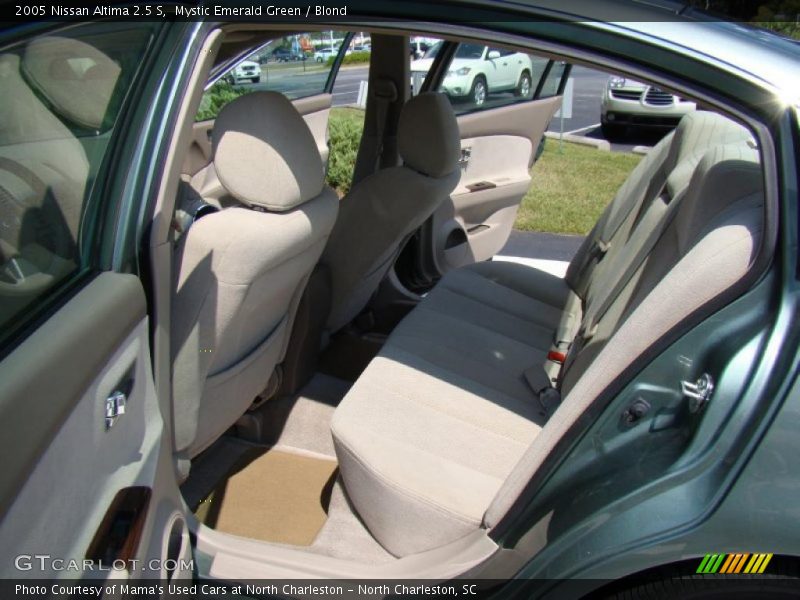 Mystic Emerald Green / Blond 2005 Nissan Altima 2.5 S