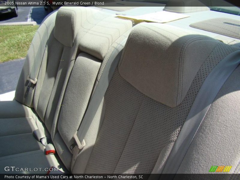 Mystic Emerald Green / Blond 2005 Nissan Altima 2.5 S