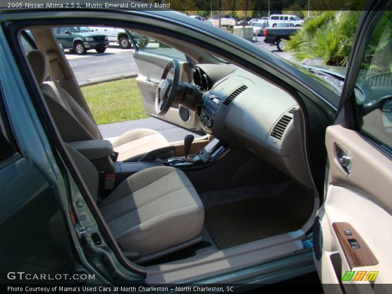Mystic Emerald Green / Blond 2005 Nissan Altima 2.5 S