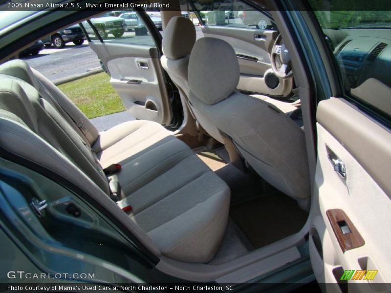Mystic Emerald Green / Blond 2005 Nissan Altima 2.5 S