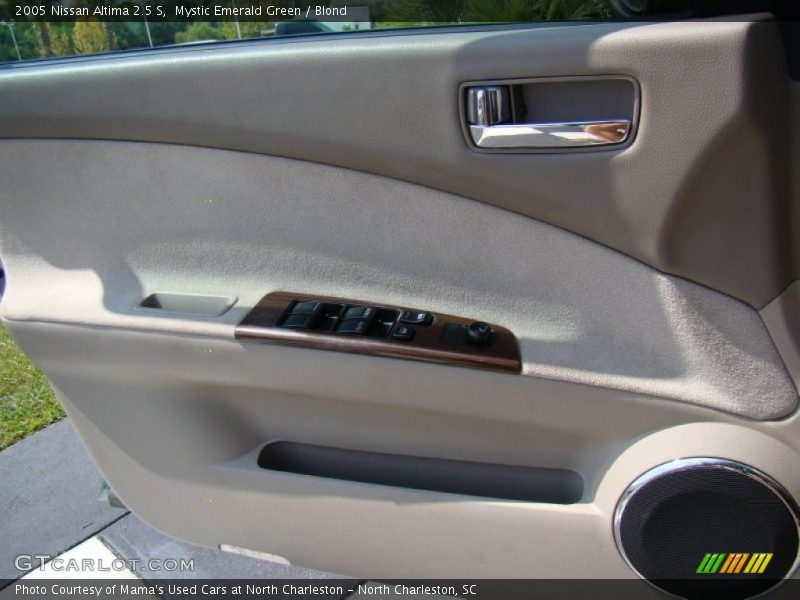 Mystic Emerald Green / Blond 2005 Nissan Altima 2.5 S