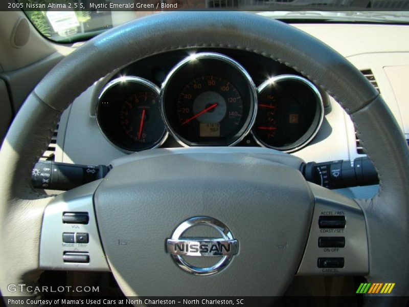 Mystic Emerald Green / Blond 2005 Nissan Altima 2.5 S