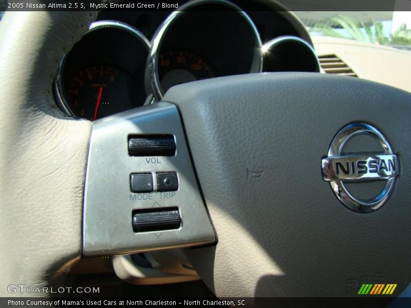 Mystic Emerald Green / Blond 2005 Nissan Altima 2.5 S