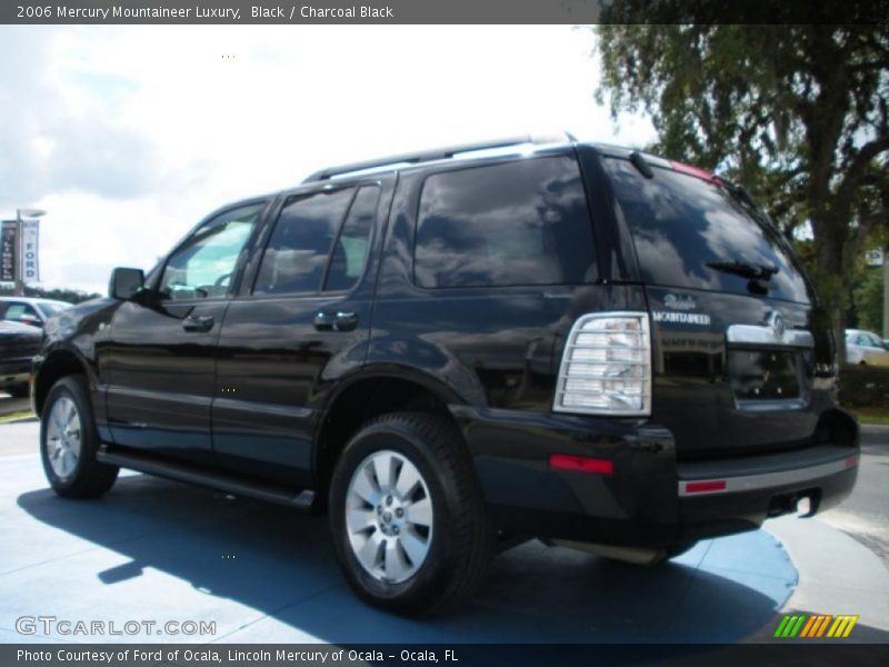 Black / Charcoal Black 2006 Mercury Mountaineer Luxury