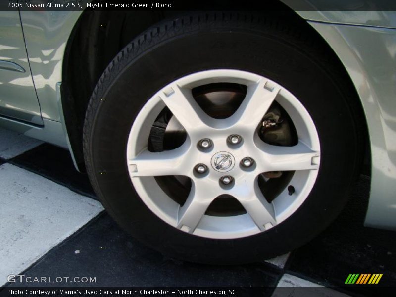 Mystic Emerald Green / Blond 2005 Nissan Altima 2.5 S