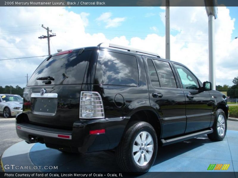 Black / Charcoal Black 2006 Mercury Mountaineer Luxury