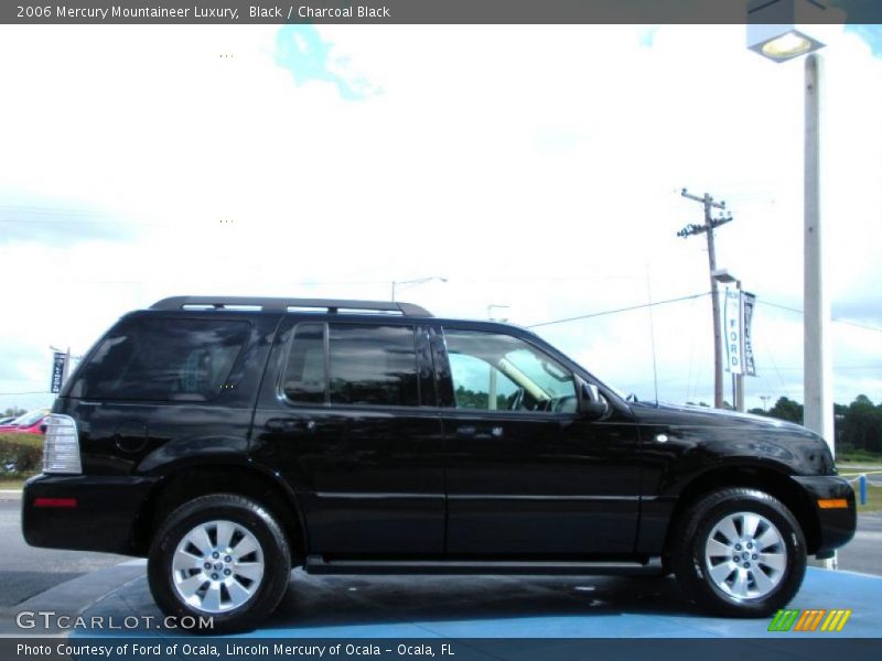 Black / Charcoal Black 2006 Mercury Mountaineer Luxury