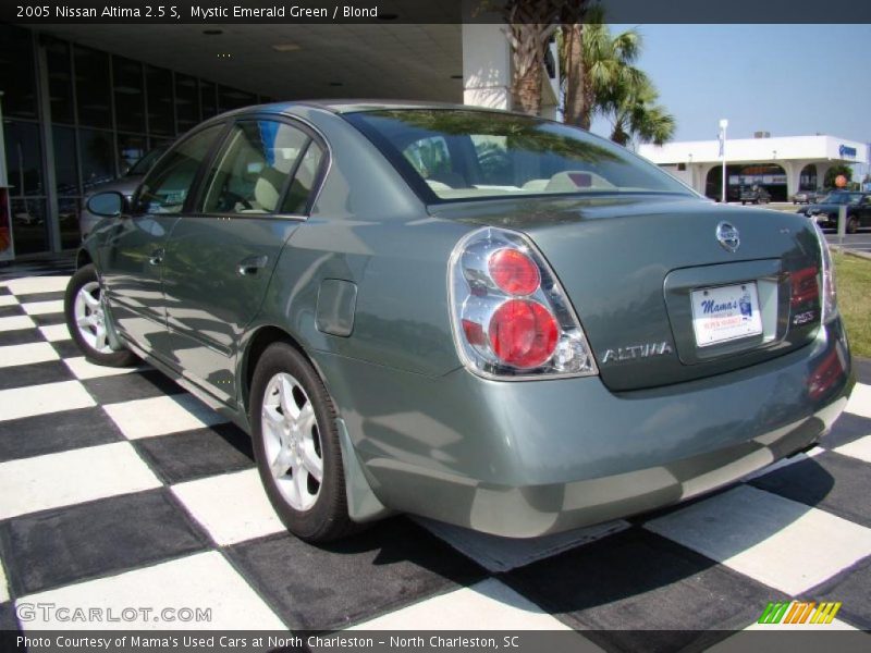 Mystic Emerald Green / Blond 2005 Nissan Altima 2.5 S