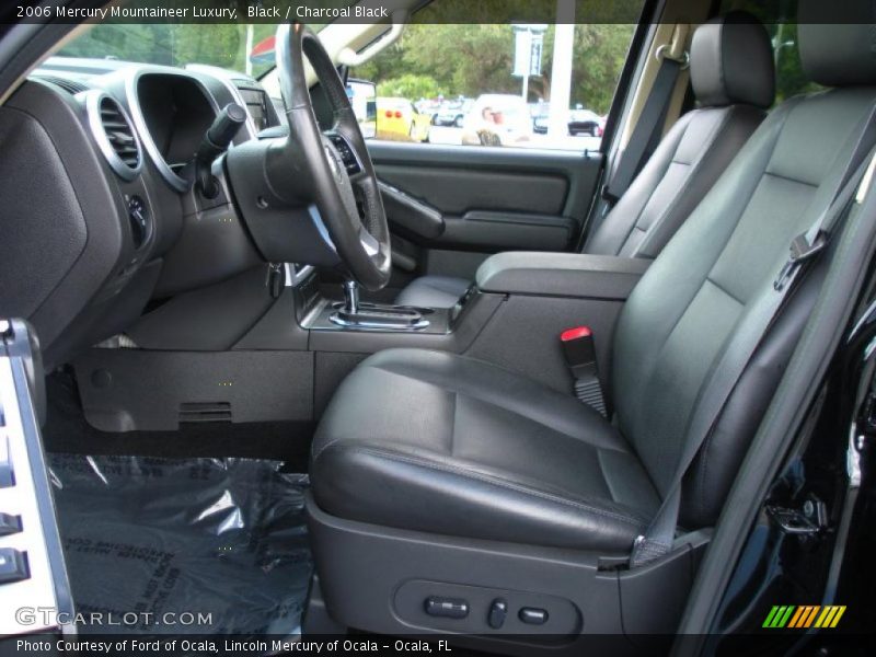 Black / Charcoal Black 2006 Mercury Mountaineer Luxury