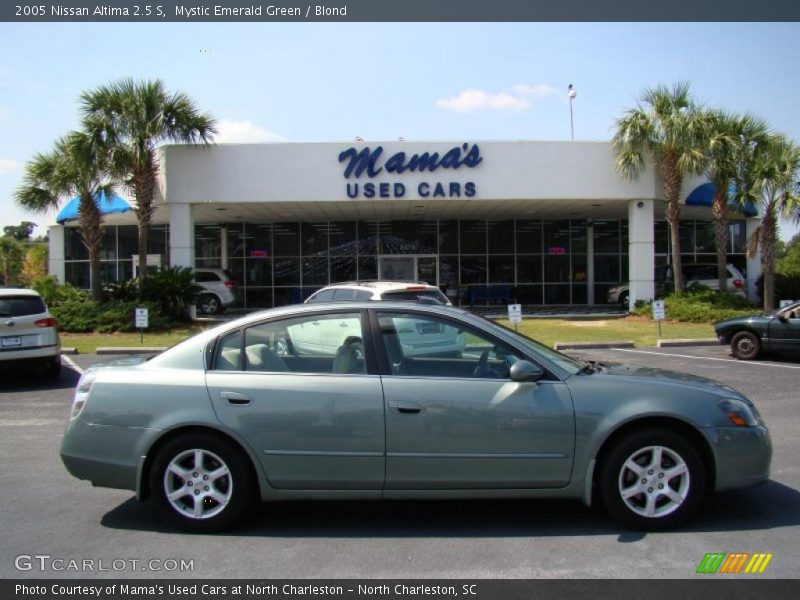 Mystic Emerald Green / Blond 2005 Nissan Altima 2.5 S