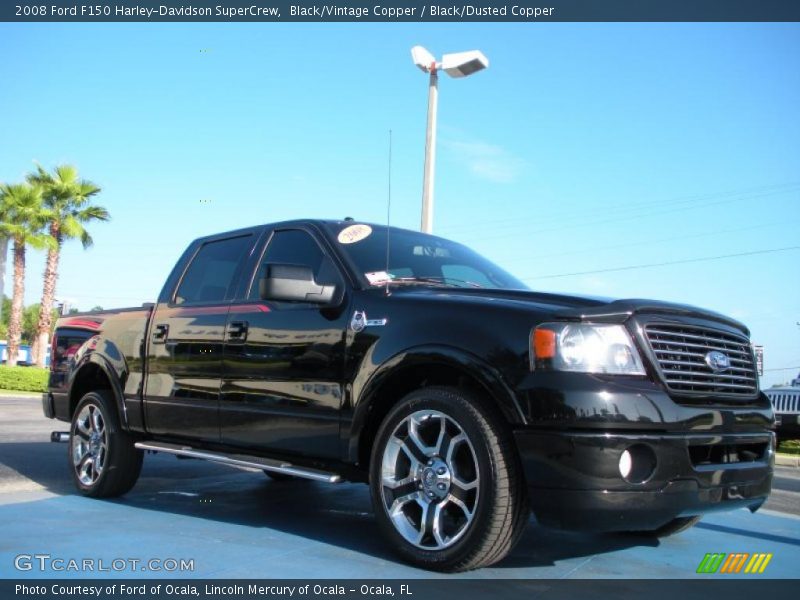 Black/Vintage Copper / Black/Dusted Copper 2008 Ford F150 Harley-Davidson SuperCrew