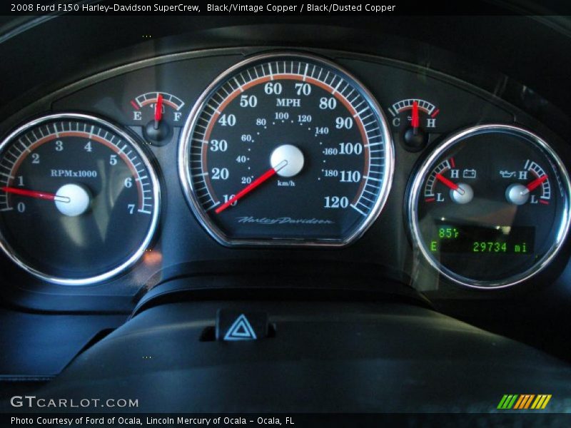  2008 F150 Harley-Davidson SuperCrew Harley-Davidson SuperCrew Gauges