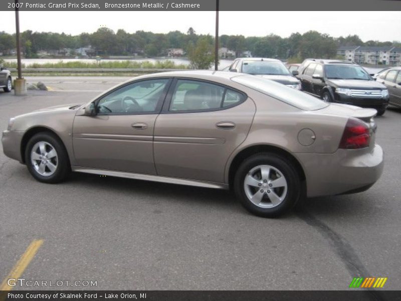 Bronzestone Metallic / Cashmere 2007 Pontiac Grand Prix Sedan