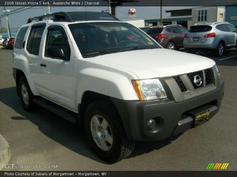 Avalanche White / Charcoal 2008 Nissan Xterra S 4x4