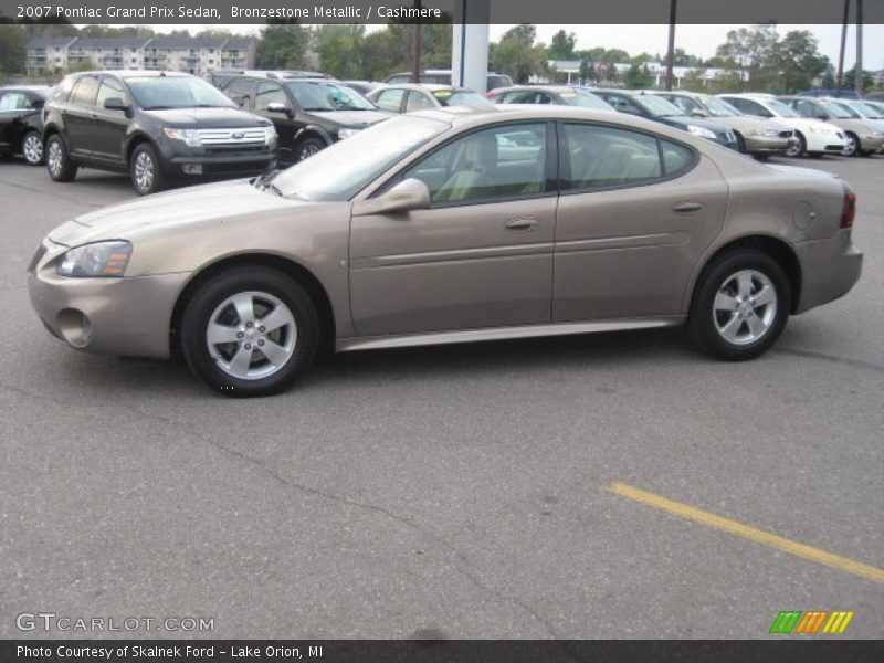 Bronzestone Metallic / Cashmere 2007 Pontiac Grand Prix Sedan