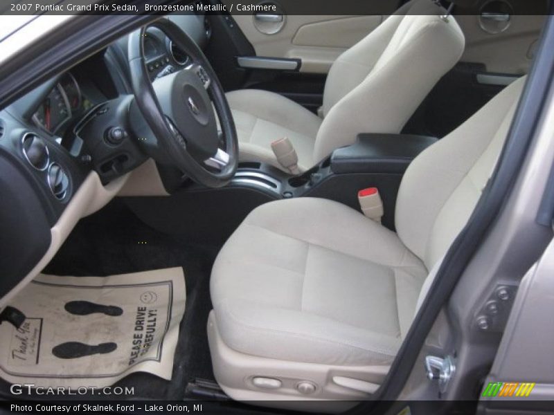 Bronzestone Metallic / Cashmere 2007 Pontiac Grand Prix Sedan