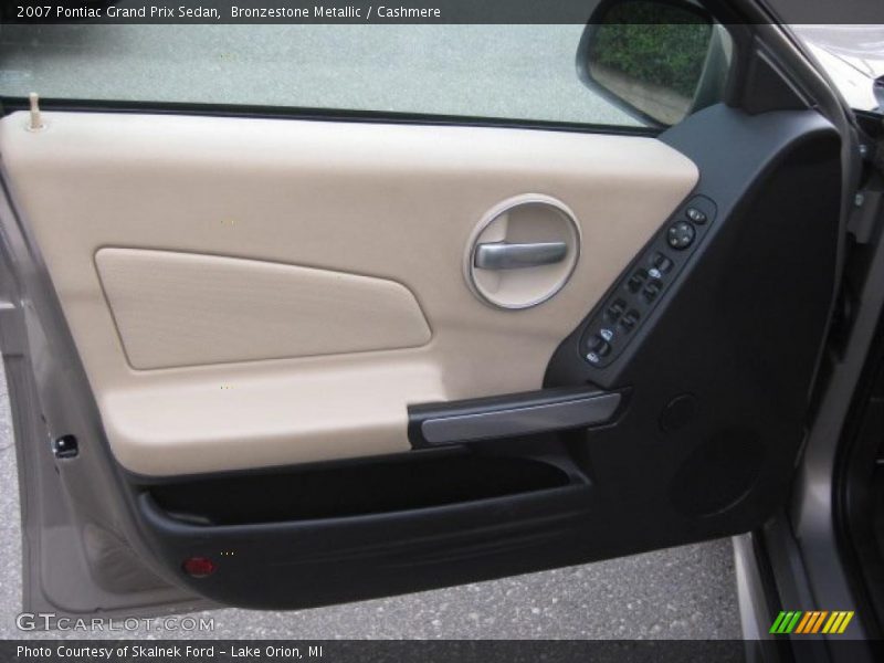 Bronzestone Metallic / Cashmere 2007 Pontiac Grand Prix Sedan
