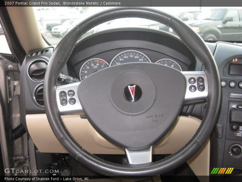 Bronzestone Metallic / Cashmere 2007 Pontiac Grand Prix Sedan