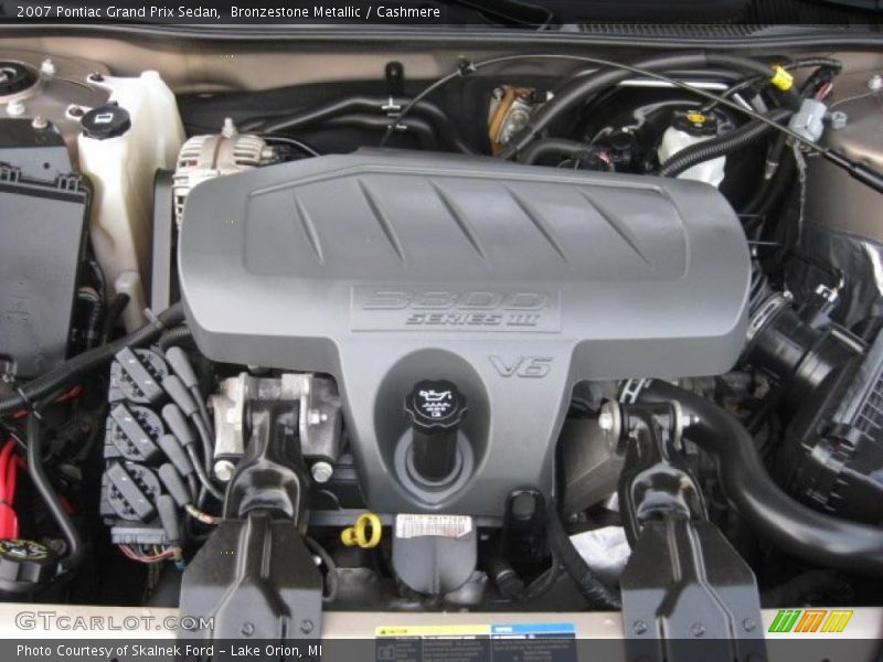 Bronzestone Metallic / Cashmere 2007 Pontiac Grand Prix Sedan