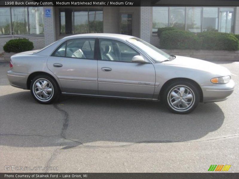 Medium Marblehead Metallic / Medium Gray 1998 Buick Century Custom