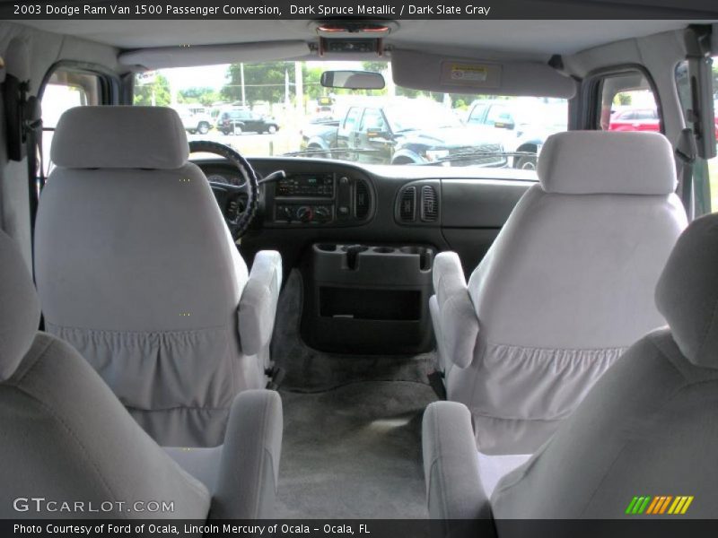 Dark Spruce Metallic / Dark Slate Gray 2003 Dodge Ram Van 1500 Passenger Conversion