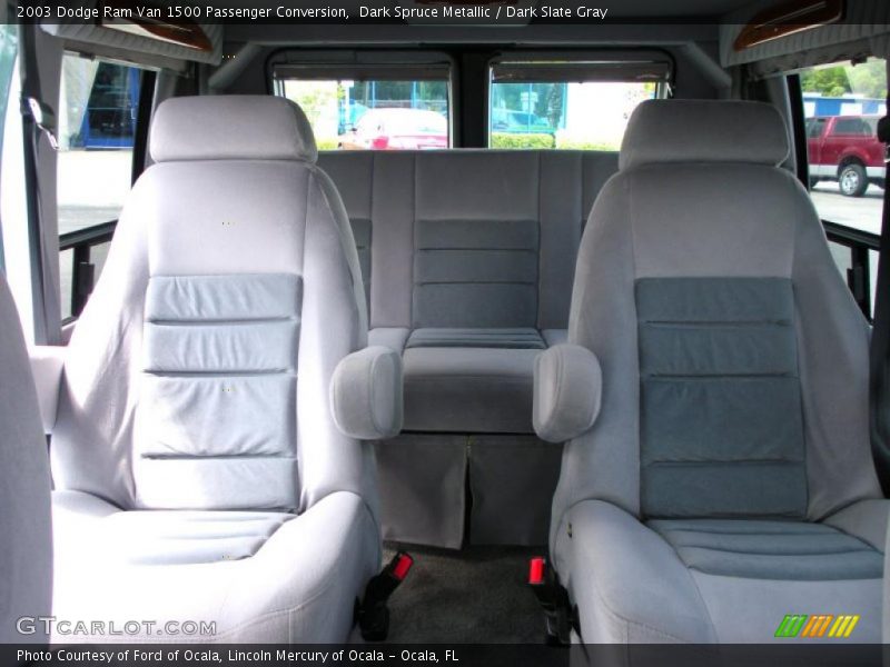 Dark Spruce Metallic / Dark Slate Gray 2003 Dodge Ram Van 1500 Passenger Conversion