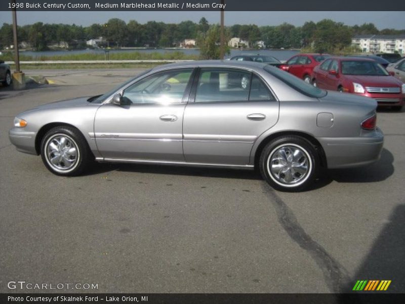 Medium Marblehead Metallic / Medium Gray 1998 Buick Century Custom