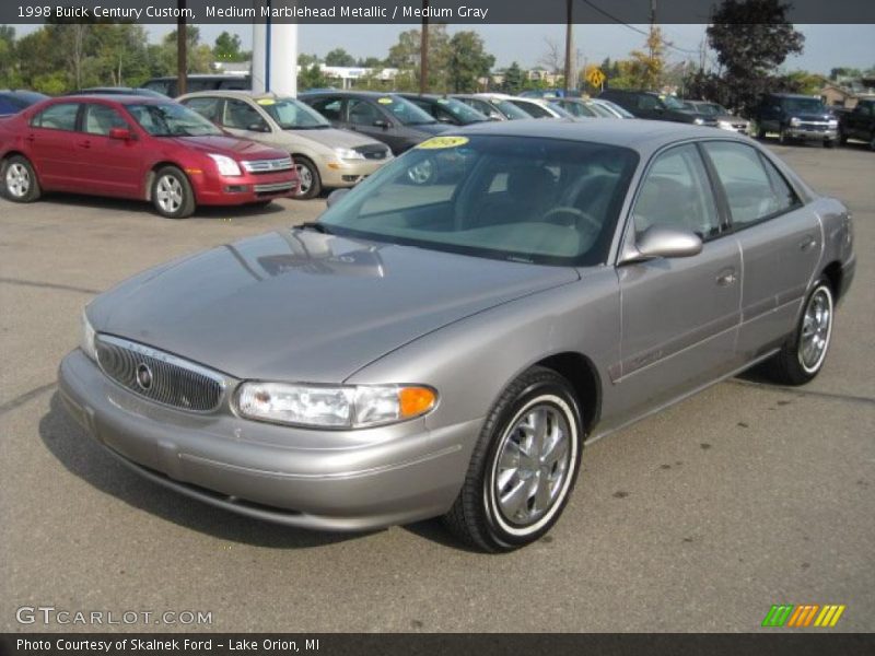 Medium Marblehead Metallic / Medium Gray 1998 Buick Century Custom