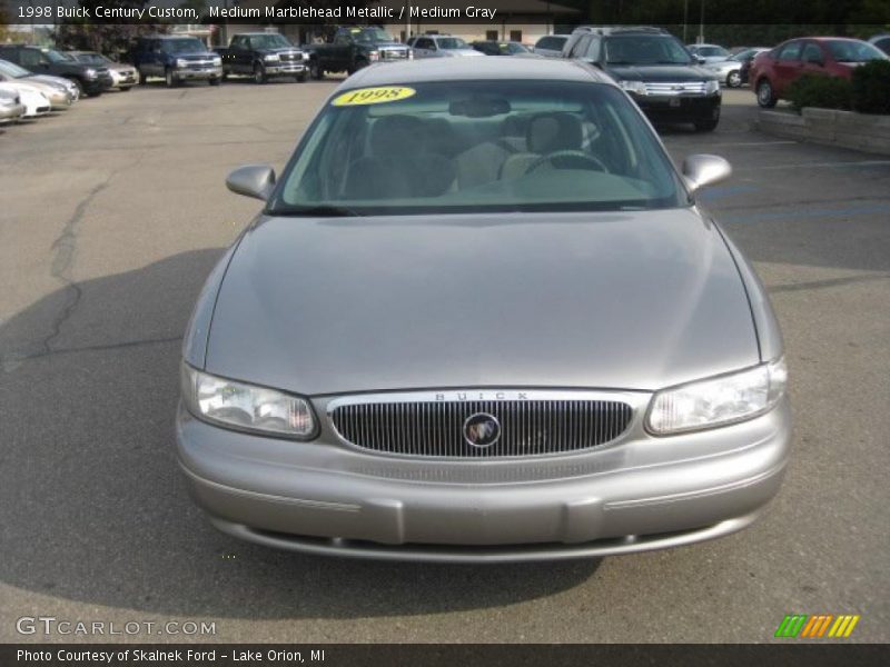 Medium Marblehead Metallic / Medium Gray 1998 Buick Century Custom