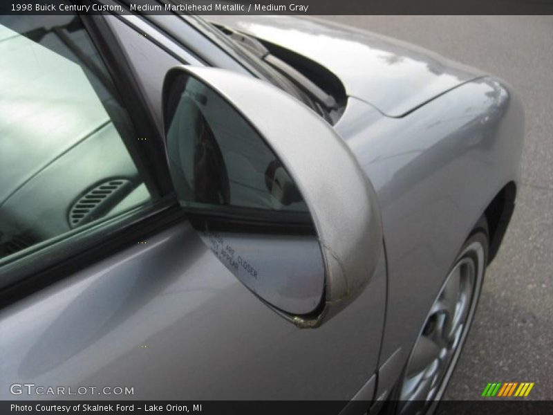 Medium Marblehead Metallic / Medium Gray 1998 Buick Century Custom